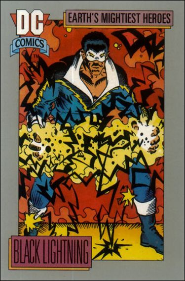 DC Cosmic Cards (Base Set) card 35 Black Lightning
