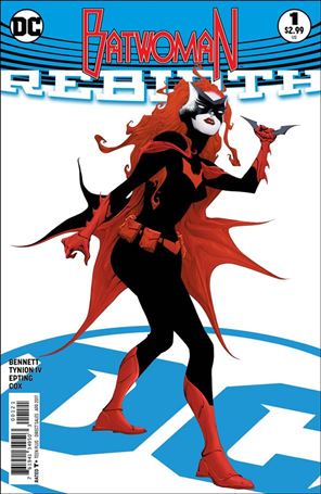 Batwoman: Rebirth issue 1-B Jae Lee Cover