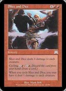 Magic the Gathering: Onslaught (Base Set) card 232 Slice and Dice