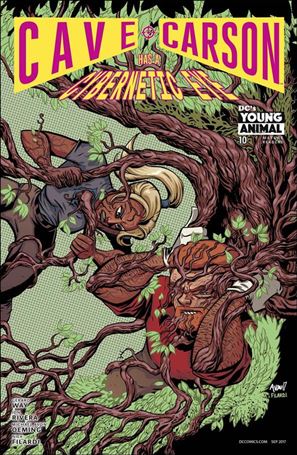 Cave Carson Has a Cybernetic Eye issue 10 Michael Avon Oeming Cover