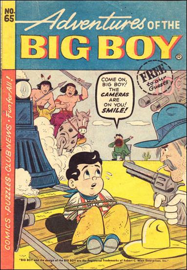 Adventures of the Big Boy issue 65-B West Coast Cover