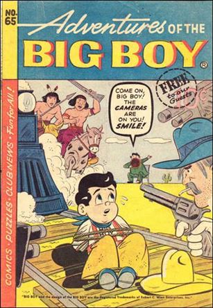 Adventures of the Big Boy issue 65-B West Coast Cover