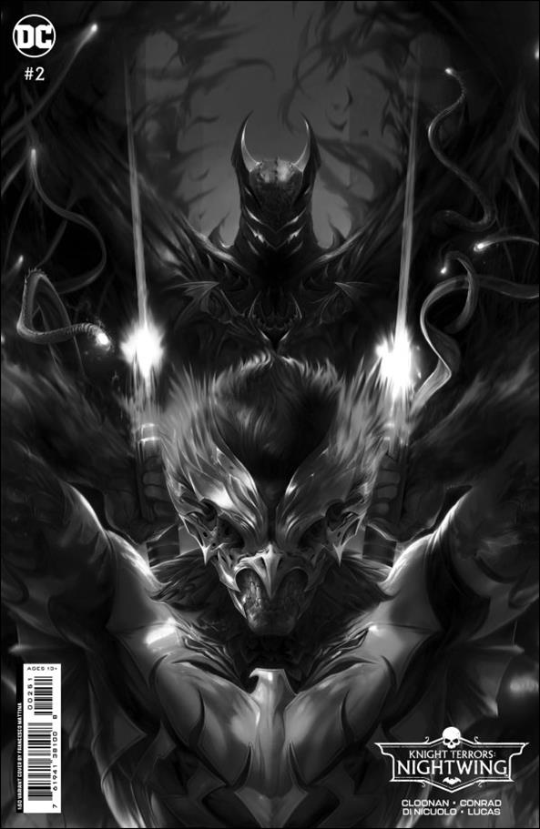 Knight Terrors: Nightwing issue 2-E Francesco Mattina 1:50 Cardstock Cover