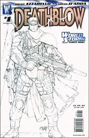 Deathblow (2006) issue 1-C Stephen Platt 1:50 Sketch Cover