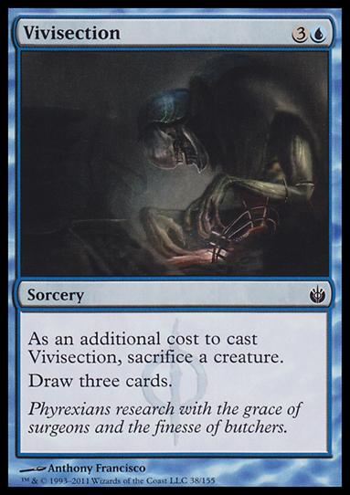 Magic the Gathering: Mirrodin Besieged (Base Set) card 38 Vivisection