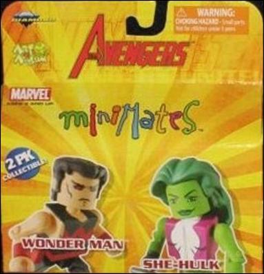 Marvel Minimates figure 44 Wonder Man/She-Hulk