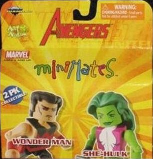 Marvel Minimates figure 44 Wonder Man/She-Hulk