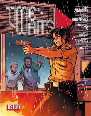 Time Waits  issue 2 Marcus To Cardstock Cover