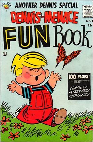 Dennis the Menace Fun Book Cover Image 1