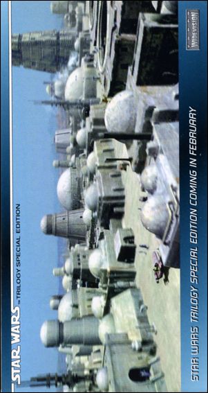 Star Wars Trilogy Special Edition Widevision (Promo) card G4 Star Wars Trilogy Special Edition Coming In Feb...