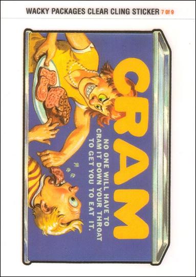 Wacky Packages All-New: Series 2 (Cling Subset)  card 7 Cram