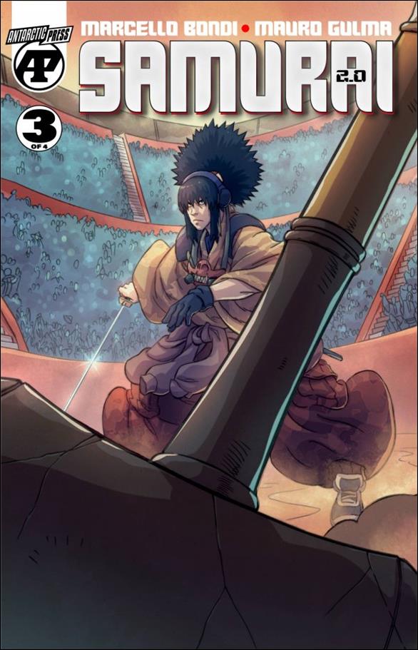Samurai 2.0 issue 3 Mauro Gulma Cover