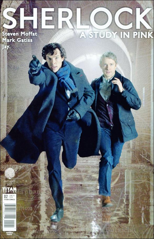 Sherlock: A Study in Pink issue 2-B Photo Cover