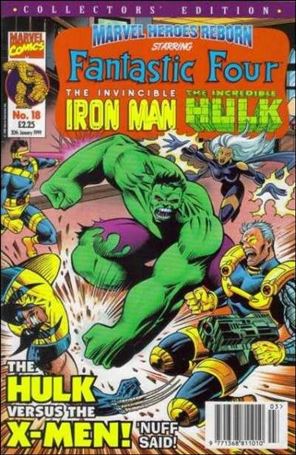 Marvel Heroes Reborn (UK) issue 18 Cardstock Cover