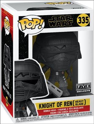 POP! Star Wars figure 335 Knight of Ren (Heavy Blade) FYE Exclusive