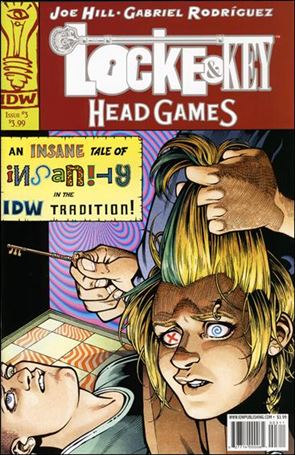 Locke & Key: Head Games issue 3 Standard Cover