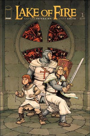 Lake of Fire issue 1-B Nathan Fairbairn & Chris Burnham Cover