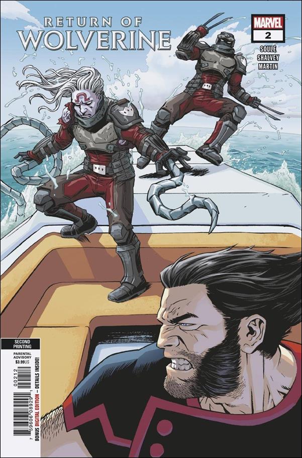 Return of Wolverine issue 2-G Declan Shalvey Cover (2nd Printing)