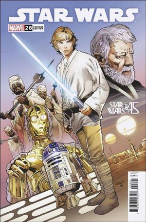 Star Wars (2020) issue 28-C Greg Land New Hope 45th Anniversary Cover