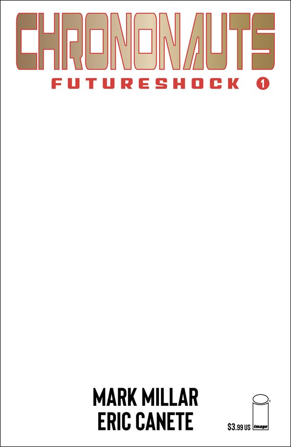 Chrononauts: Futureshock issue 1-F Blank Sketch Cover