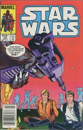 Star Wars (1977) issue 93-B Newsstand Cover