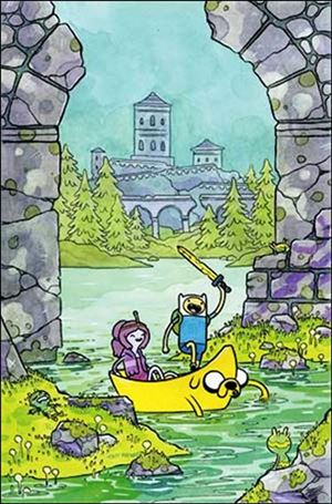 Adventure Time (2012) issue 32-B Tait Howard Subscription Cover