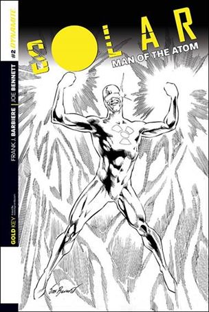 Solar: Man of the Atom (2014) issue 2-G Joe Bennett Black & White Cover