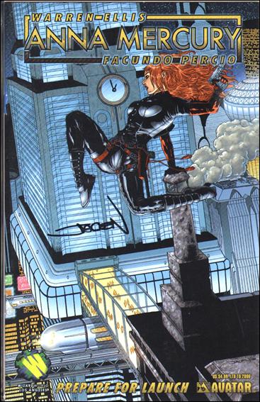 Anna Mercury: Prepare for Launch issue 1-D WW Los Angeles Cover (Signed by Burrows)