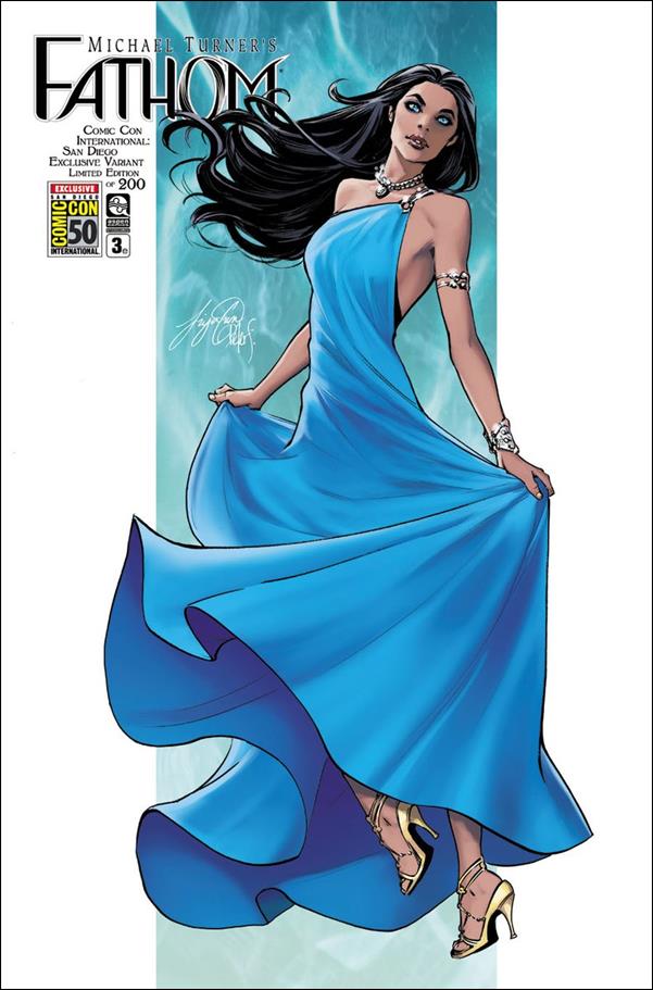 Fathom (2019) issue 3-D Siya Oum SDCC Cover 1/200