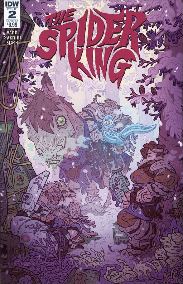 Spider King issue 2 Simone D'Armini Cover
