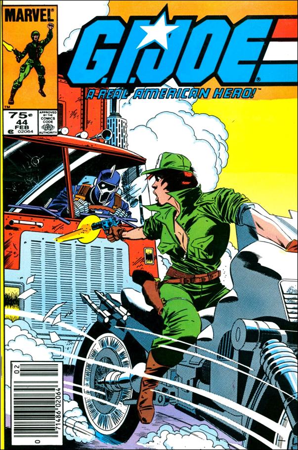 G.I. Joe: A Real American Hero issue 44-B Newsstand Cover