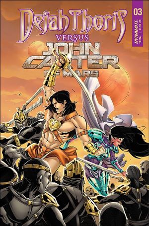 Dejah Thoris Versus John Carter issue 3-C Alessandro Miracola Cover