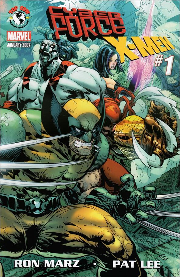 Cyberforce/X-Men issue 1-B Pat Lee Wraparound Cover