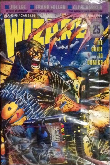 Wizard: The Guide to Comics issue 25 Polybagged with Trading Cards