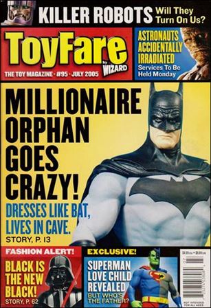 Toyfare: The Toy Magazine issue 95 Batman Cover