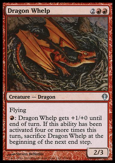 Magic the Gathering: Archenemy (Base Set) card 35 Dragon Whelp