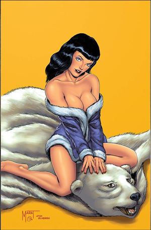 Bettie Page: The Curse of the Banshee issue 3-U Marat Mychaels Virgin Cover
