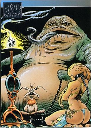 Star Wars Galaxy: Series 1 (Factory Base Set) card 104 Sam Kieth (A)