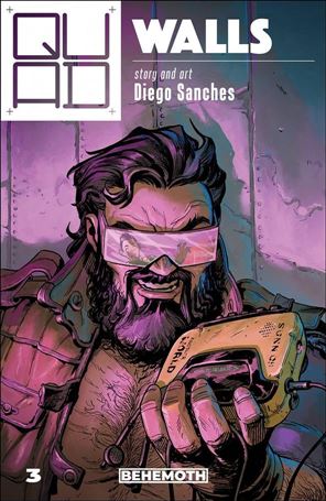 Quad issue 3-D Aluisio Santos Walkman Cover