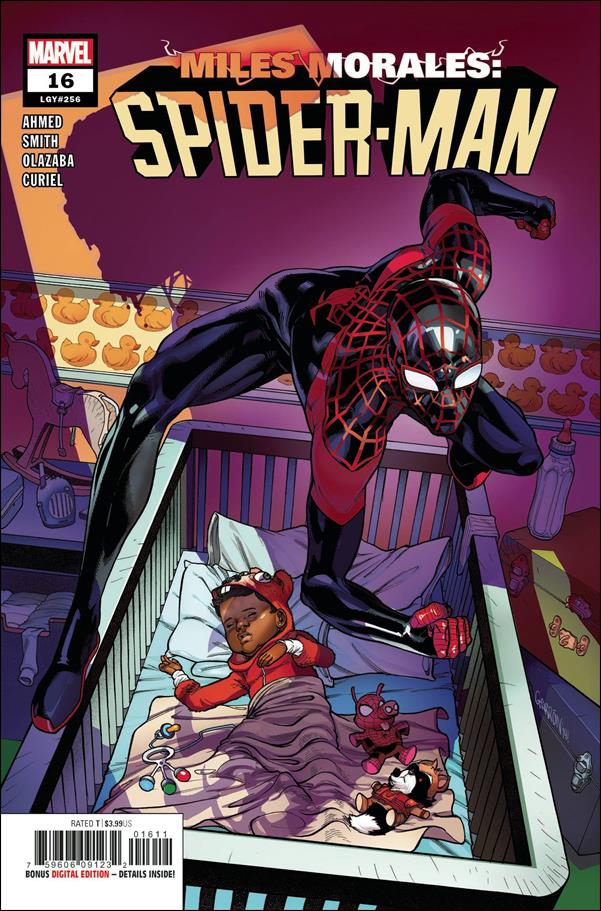 Miles Morales: Spider-Man (2018) issue 16 Javi Garron Cover