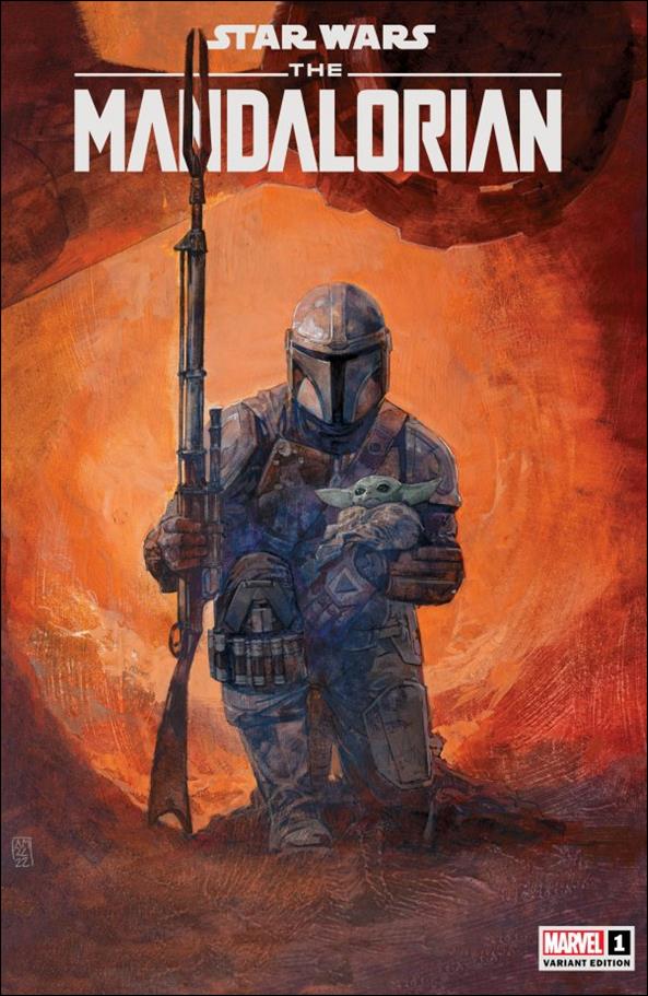 Star Wars: The Mandalorian issue 1-Q Adi Granov Frankie's Comics/Golden Apple Cover