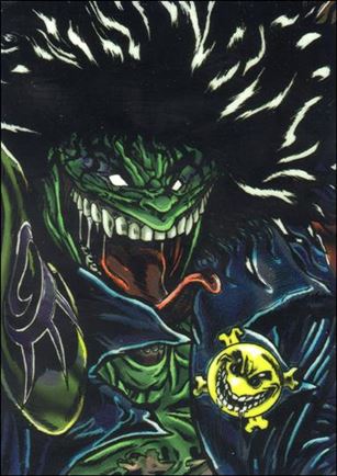 Evil Ernie Series II Chromium: Glow in the Dark (Base Set) card 46 Alien Evil