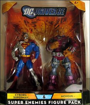 DC Universe Classics (2-Packs) figure 2 Super Enemies Pack (Cyborg Superman & Mongul)