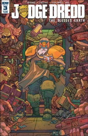 Judge Dredd: The Blessed Earth issue 3 Ulises Farinas Cover