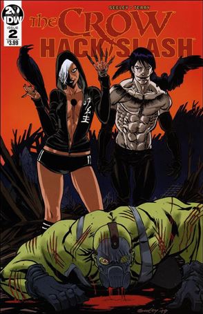 Crow: Hack/Slash issue 2 Tim Seeley Cover