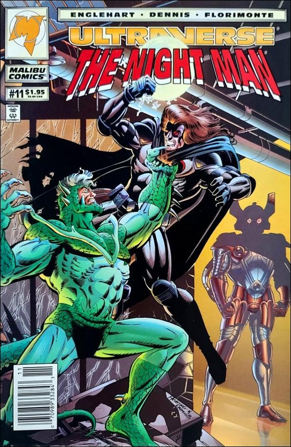Night Man (1993) issue 11-B Newsstand Cover