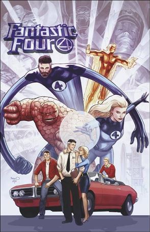 Fantastic Four (2018) issue 35-F Paul Renaud 1:25 Cover