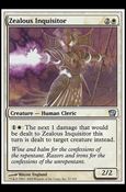 Magic the Gathering: 9th Edition (Base Set) card 57 Zealous Inquisitor