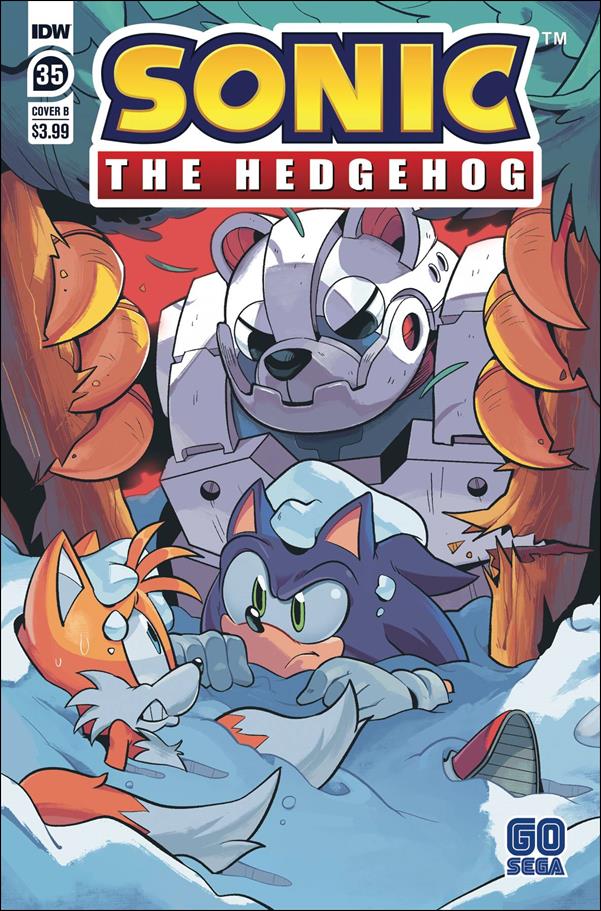 Sonic the Hedgehog (2018) issue 35-B Thomas Rothlisberger Cover