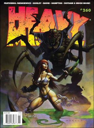 Heavy Metal issue 260 Subscription Cover
